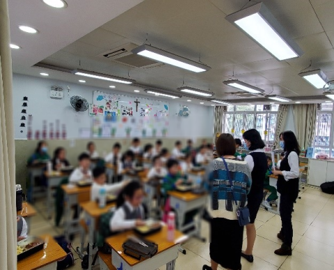 2021-2022校園學生午膳-教青局人員訪校篇 - 2